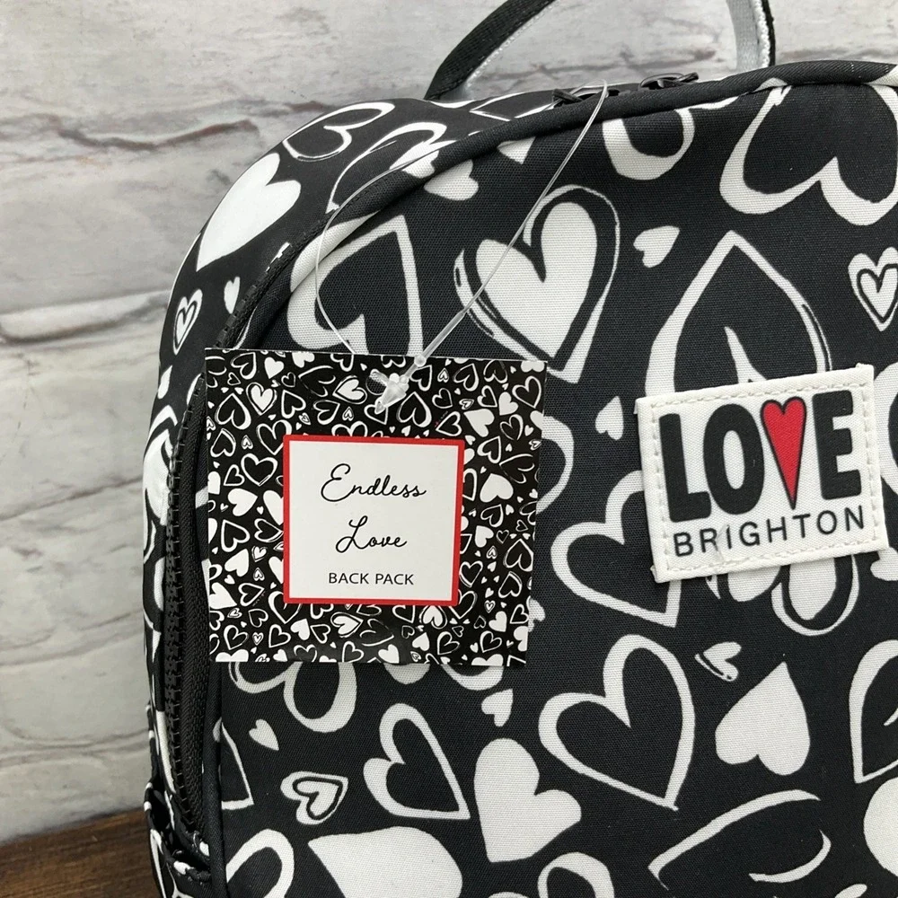 Brighton Limited Edition Hearts A Flutter Endless Love Backpack‎ Retail:$150 NWT
